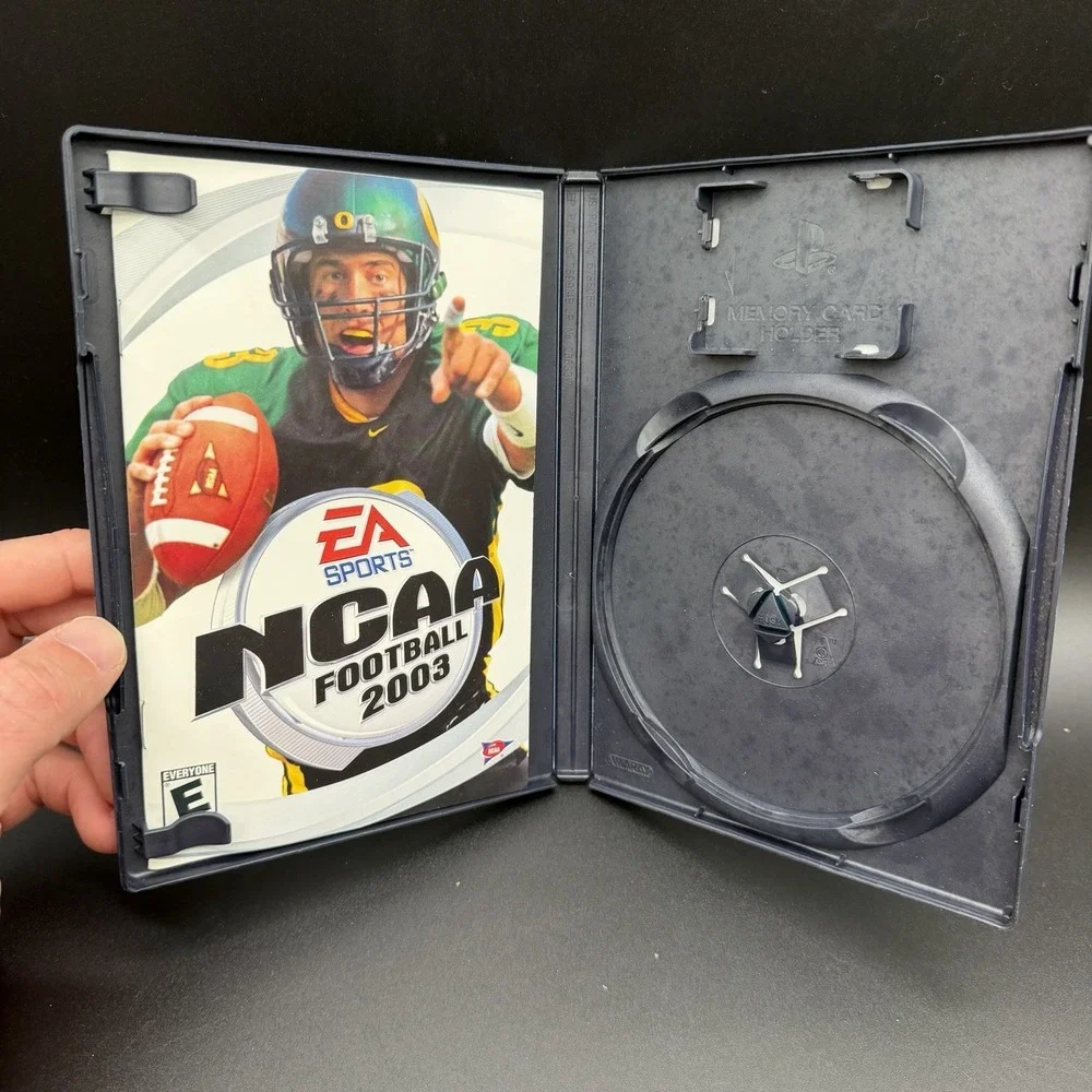 NCAA Football 2003 PS2 CASE AND MANUAL ONLY PlayStation 2